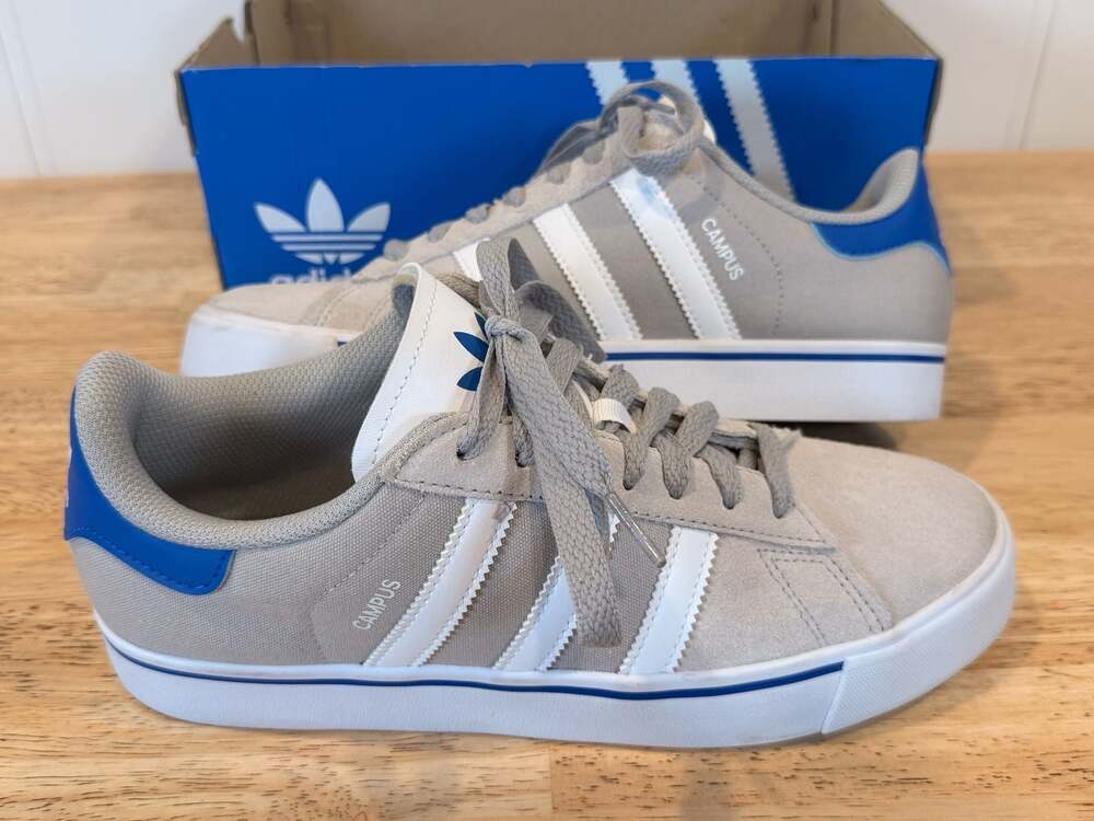 adidas Campus Vulc Grey Blue Sneakers ID1362